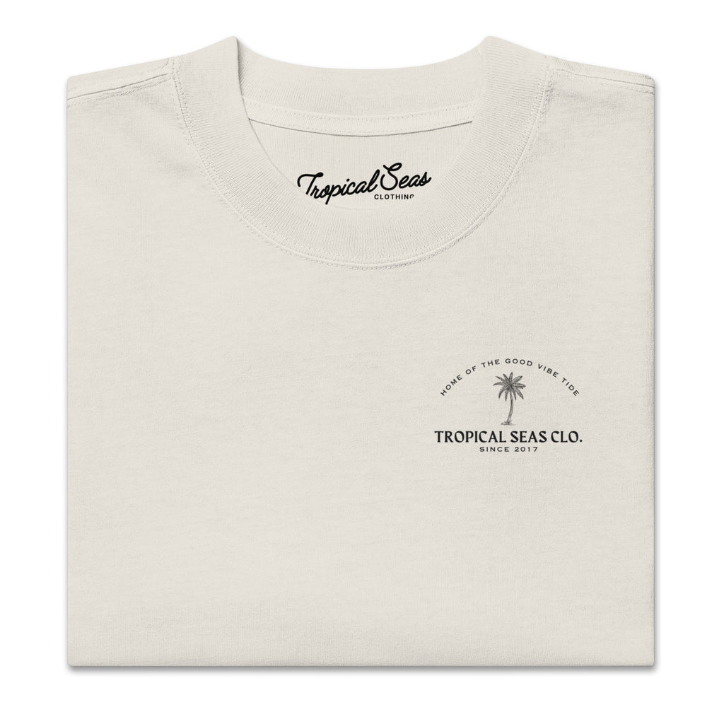Vintage Palm Oversized Tee