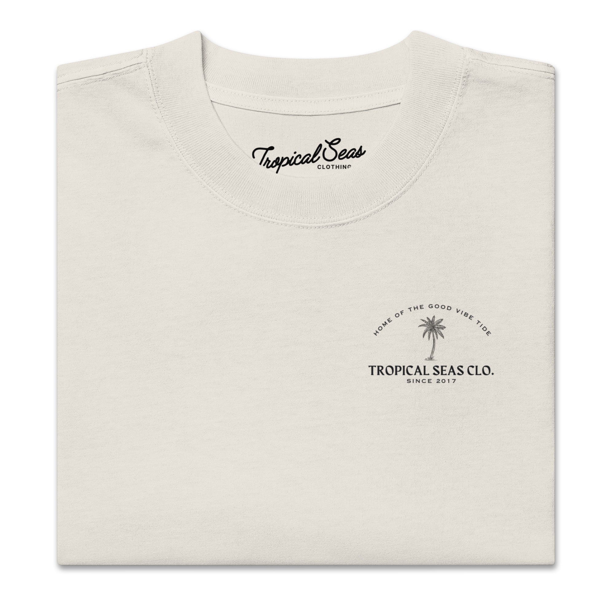 Vintage Palm Oversized Tee