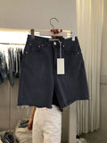 Chic Loose Fit Denim Shorts